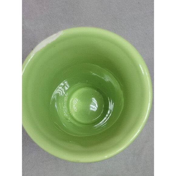 FTD Mint Vintage Lime Green Numbered Collectible Elegant Home Decor Vase - Picture 6 of 8